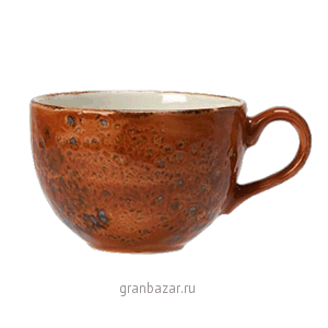 Чашка кофейная «Крафт»; фарфор; 85мл; D=6,H=5,L=8.5см; терракот Steelite 1133 0190