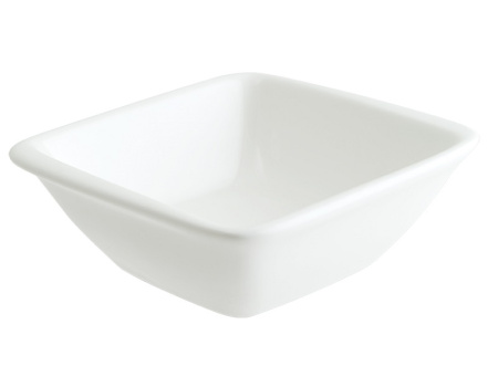 Соусник White 80 мл. 80х85 мм. белый, 