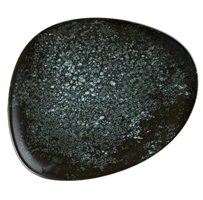 Тарелка плоская Cosmos Black 330 мм Bonna COSBL VAO 33 DZ