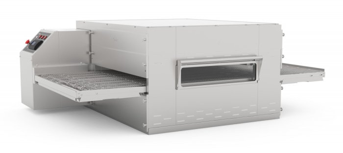 Печь электрическая для пиццы Abat ПЭК-800/2 с дверцей, без крыши, без основания
