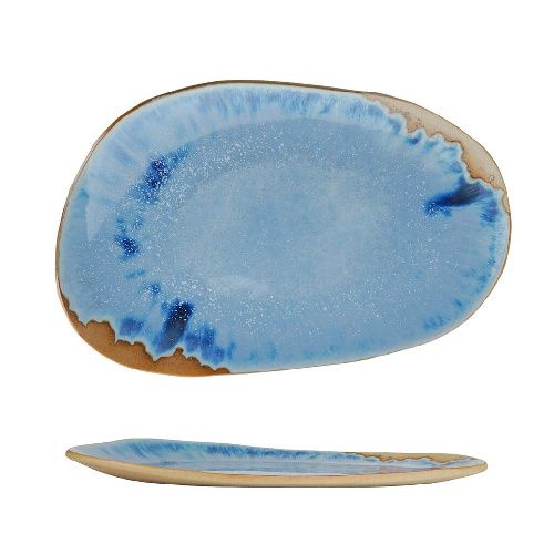 Блюдо овальное Blue Panasia 280*183 мм h21 мм  P.L. Proff Cuisine 20-684EJM-AS PICTURE /К=16ШТ