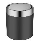 Ведро WW TEDDY BL 1.5 л черный WeltWasser 10000003990