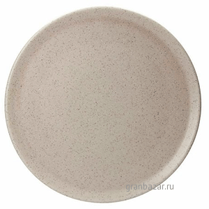 Блюдо д/пиццы «Рок»; фарфор; D=33см; бежев. Tognana RQ022330876