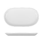 Блюдо для подачи Классический фарфор 225*123 мм h21 мм белое овальное фарфор P.L. Proff Cuisine F1379-9 (кор=60 шт)