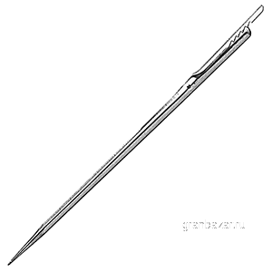 Игла шпиговальная; сталь нерж.; D=5,L=200мм Paderno 42514-20