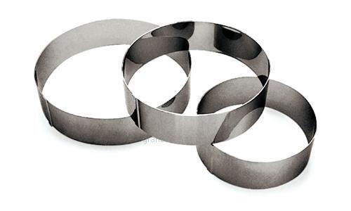 Кольцо кондитерское; сталь нерж.; D=90 мм, H=90 мм; металлич. Paderno 47534-08
