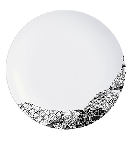 Тарелка глубокая «Фрагмент Ардуаз»; фарфор; 0,84л; D=240мм; белый, серый Chef&Sommelier L9720