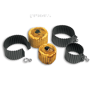 Форма конд. рифл.раздв.; сталь,антиприг.покр.; D=65,H=50мм MATFER 331264