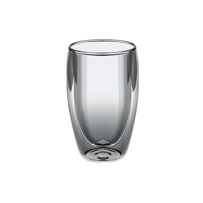 Стакан с двойными стенками Thermo Glass 550 мл. d=85 мм. h=155 мм. термостекло Wilmax /1/48/ 888735
