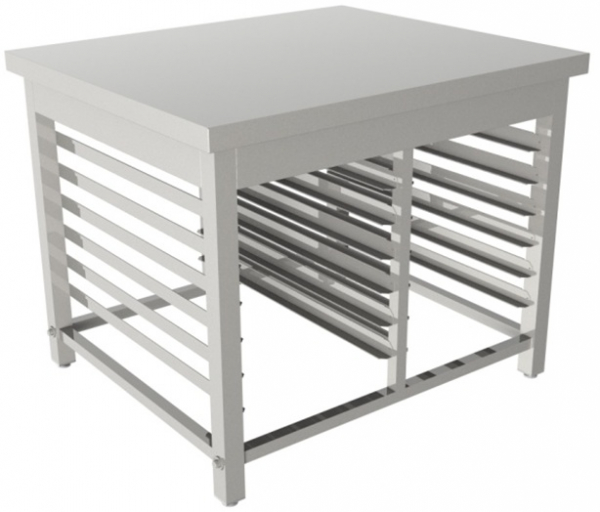 Подставка RESTOINOX ППКР-2-84/72 под пароконвектомат Rational scc 61/101