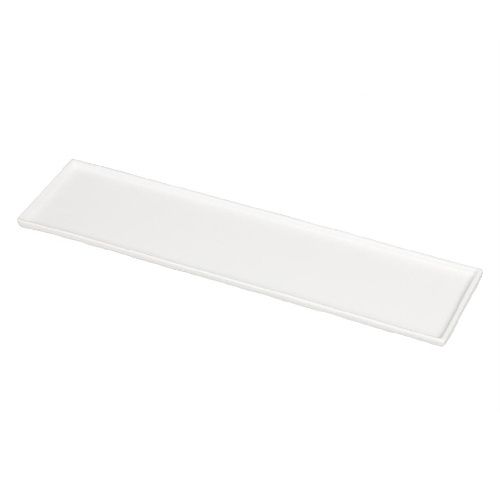 Блюдо прямоугольное White Matt Panasia 405х105 мм h15 мм P.L. Proff Cuisine ZA0438-16-FR