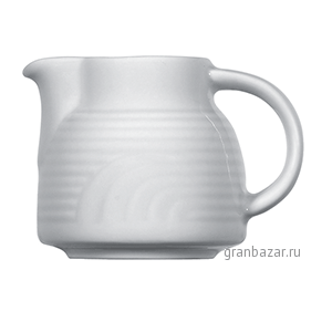 Молочник «Карат»; фарфор; 50мл; D=5,H=5,L=7см; белый Bauscher 25 4705