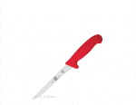 Нож д/обвалки мяса; сталь нерж.,пластик; L=13см; красный MATFER 182427