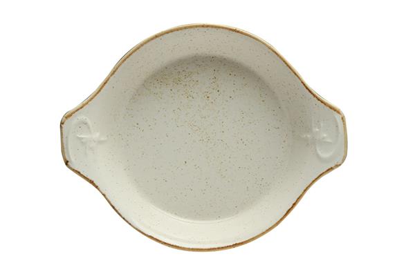 Форма для запекания BEIGE фарфор, d 210 мм, h 55 мм, цвет бежевый Seasons Porland 602928 бежевый