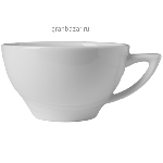 Чашка чайная «Атлантис»; фарфор; 220мл; D=10,H=5.8,L=12.5,B=10см; белый Lilien Austria ATL0622