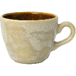 Чашка кофейная «Аврора Везувиус Амбер»; фарфор; 85мл; D=65мм; бежев., амбер Steelite 1784 X0023