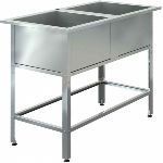 Ванна моечная Assum ВМС-П-2/530 (1250х630х850)