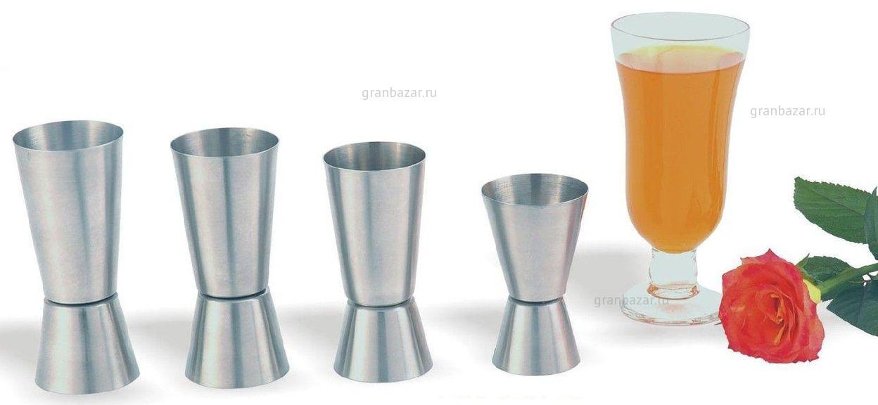 Джиггер 20/40 мл. нерж. MGSteel JI22
