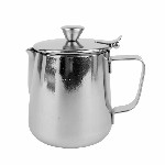 Молочник с крышкой Kamille 350мл нерж.сталь