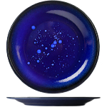 Тарелка «Нептун»; фарфор; D=190мм; синий Lilien Austria QCO21191.000