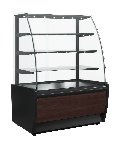 Витрина нейтральная Полюс K70 N 0,9-1 LIGHT Паттерн (0105 Венге)