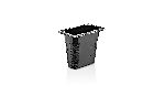 Гастроемкость 1/9 h=150 мм. 1 л. п/п черная /1/54/ Gastroplast GNPP-19150/B