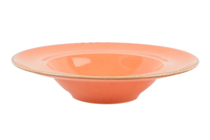 Тарелка глубокая с римом 26 CM Porland 173925 ORANGE