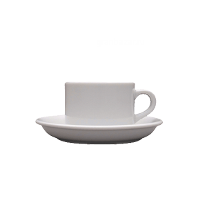 Блюдце «Америка»; фарфор; D=15,H=2см; белый Lubiana 115