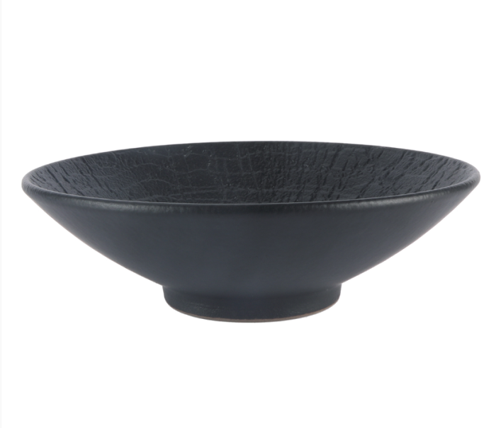 Салатник d=225 мм, h=54 мм, 600 мл, серия Black Raw Wood P.L. - ProffCuisine