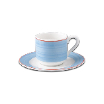 Чашка Bahamas 2 круглая, цвет голубой 9 Cl., фарфор RAK BACU09D54