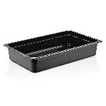 Гастроемкость 1/1 h=100 мм. 12 л. п/п черная /1/6/ Gastroplast GNPP-11100/B