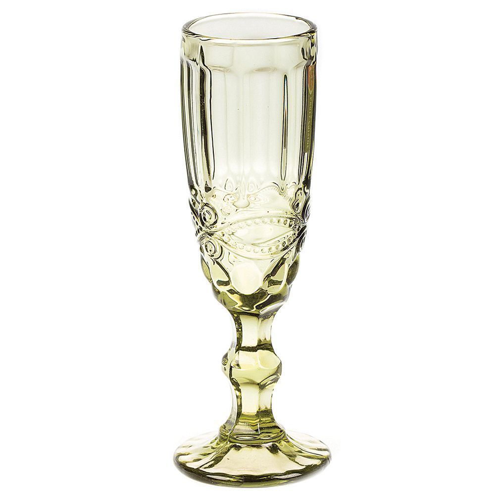 Бокал флюте 150 мл, зеленый (цена за 6 шт.в наборе) P.L. Proff Cuisine - BarWare SR04720SC/BHA6 (кор=6ШТ)