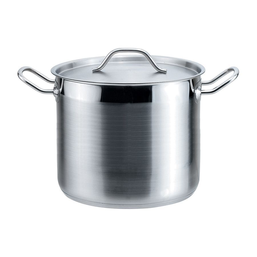Кастрюля  9 л, 240х200 мм EcoLine с крышкой нерж., 18/0, P.L. Proff Cuisine 81200003