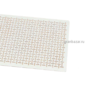 Декоративная решетка д/бисквита; сталь нерж.; L=60,B=40см Paderno 47674-02