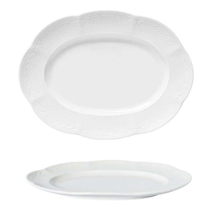 Блюдо Aristocrat овальное 360 мм, фарфор, Noble 313014