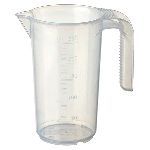 Стакан мерный с ручкой полипроп. 250мл D=70,H=120 мм прозр. Paderno 47607-02