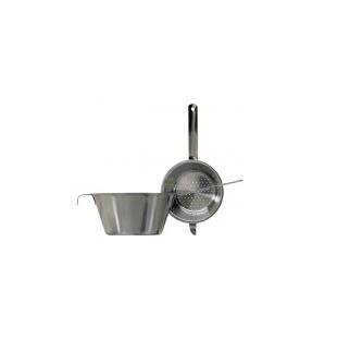 Дуршлаг; сталь нерж.; D=22см Lind 516002-03
