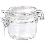 Банка для подачи «Фидо» круглая с крышкой;стекло;125мл;D=83,H=71мм;прозр. Bormioli Rocco 141370FSA121990