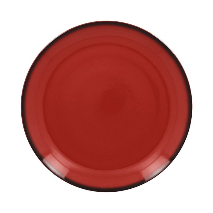 Тарелка круглая RAK Porcelain LEA Red 270 мм (красный цвет) LENNPR27RD
