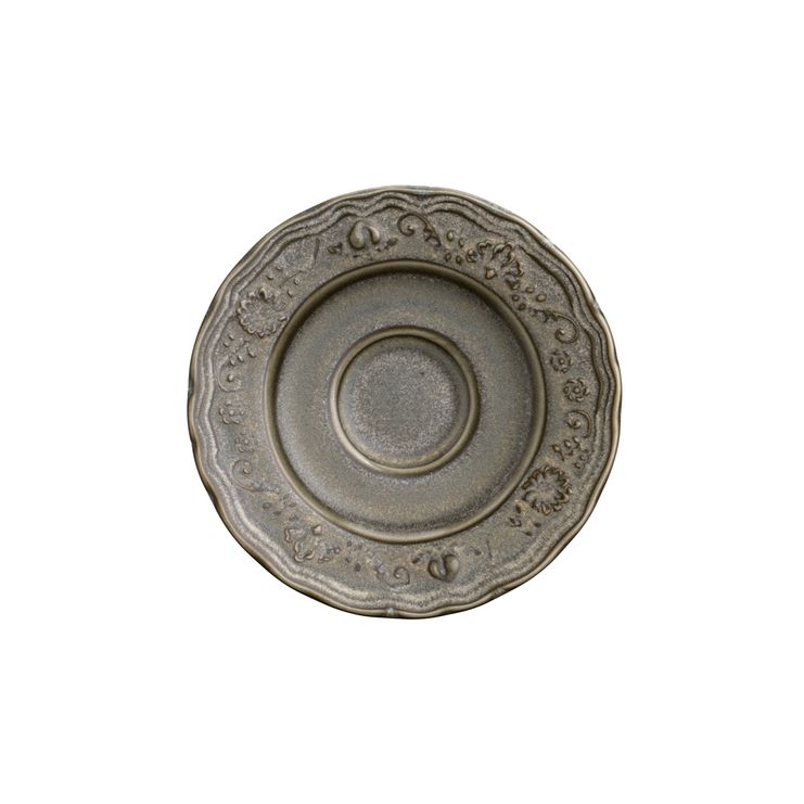 Блюдце Ardena d=120 мм. зеленый, волнистый край Bonna /1/6/1848/ ARDGR12KT