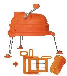 Овощерезка DYNACUBE Dynamic CL009