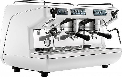 Кофемашина-автомат Nuova Simonelli APPIA LIFE XT 2 GR V 220V white+high groups