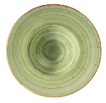 Тарелка для пасты Therapy Aura 280 мм, зеленый Bonna ATH BNC 28 CK