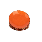 Набор обеденных тарелок 240 мм, оранжевый (4 предмета) Porland POR0045