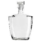 Штоф «Легион» с пробкой, стекло, 0,7 л, D=35, H=240, L=130, B=65 мм прозр. Хрустальный звон П35-700-Легион