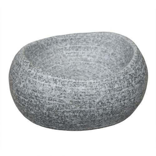 Блюдо/салатник для подачи Stone Untouched Taiga 175x155x85 мм, 250 мл, P.L. Proff Cuisine 17-368-1STONE B / К=16ШТ