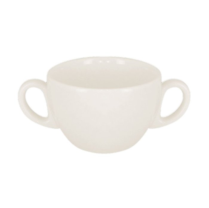 Бульонница с двумя ручками RAK Porcelain Barista 280 мл, h 63 мм 116CS28