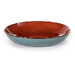 Блюдо глубокое; керамика; D=235мм, H=45мм; коричнев., голуб. Serax B5116177