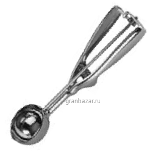 Ложка д/морожен.с механизмом; сталь нерж.; D=5,L=21см; металлич. ILSA 1084W050IVV