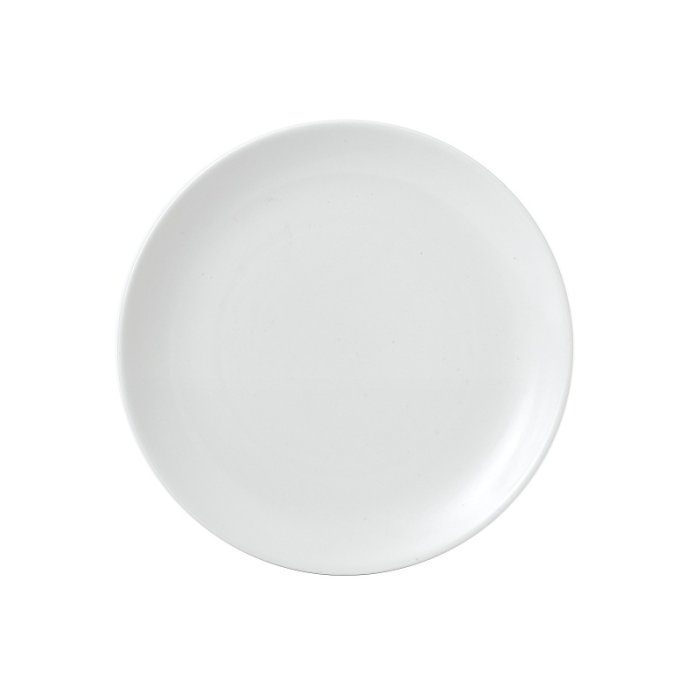 Тарелка мелкая без борта Vellum 217мм White полуматовый Churchill WHVMEVP81
